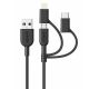 ANKER 3 IN 1 USB CABLE