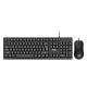AOC KM-160 Wired Keyboard and Mouse Set