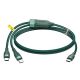 BASEUS 100W 2 IN 1 TYPE C TO TYPE C DATA CABLE