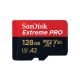 SANDISK EXTREME PRO 128GB MICRO SD MEMORY CARD