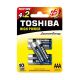 TOSHIBA AAA 1.5V BATTERY 4+2 Pack