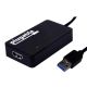 CPT PLUGABLE USB 3.0 TO 2K HDMI VIDEO GRAPHICS ADAPTER WITH AUDIO FOR MULTIPLE MONITORS