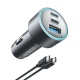ANKER  B2731HA1 67W Dual USB-C / USB-A Car Charger With USB-C cable (535)    