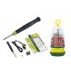 USB SOLDERING IRON WITH SCREW DRIVER SET 31 IN 1 6036