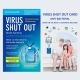 VIRUS SHUT OUT CARD - BLOCK VIRUS & BACTERIA