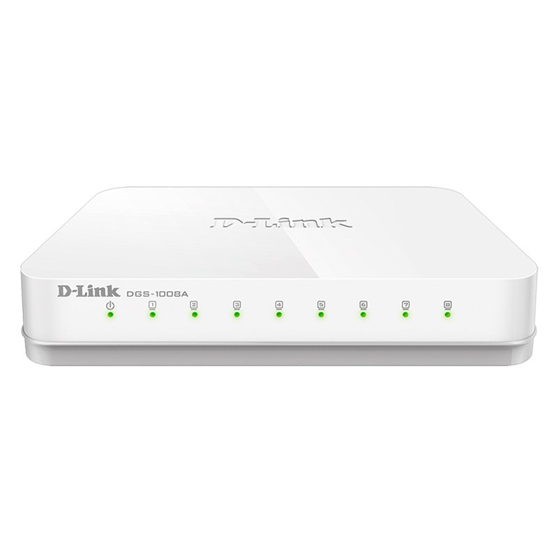 DLink DGS 1008A 8 Port Gigabit Easy Desktop SWITCH