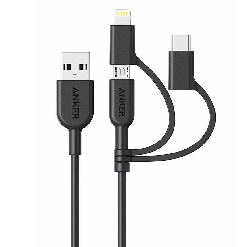 انكر كابل يو اس بي 3 في 1