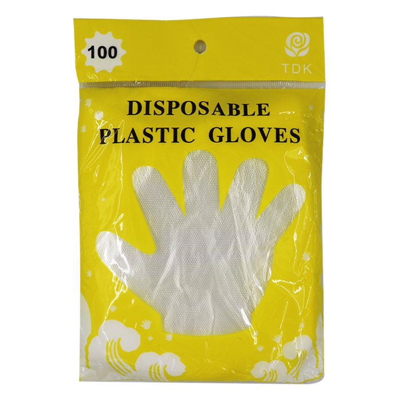 DISPOSABLE PLASTIC GLOVES 1 PACKET - الصورة 2