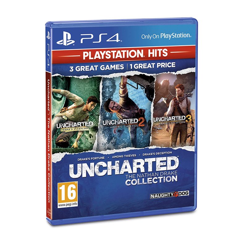 PlayStation 4 本体 UNCHARTED 　 ゲームCD2枚 Sony PS4 Uncharted Collection Game CD | Sony PS4 Uncharted