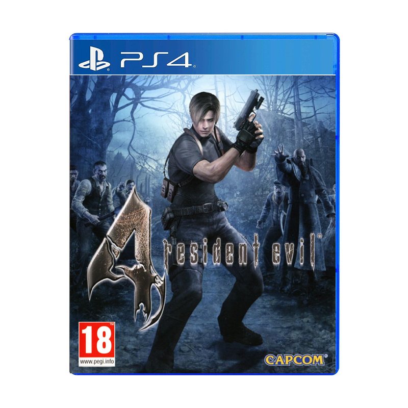 سي دي لعبة ريزدنت ايفل 4 بلاستيشن 4
