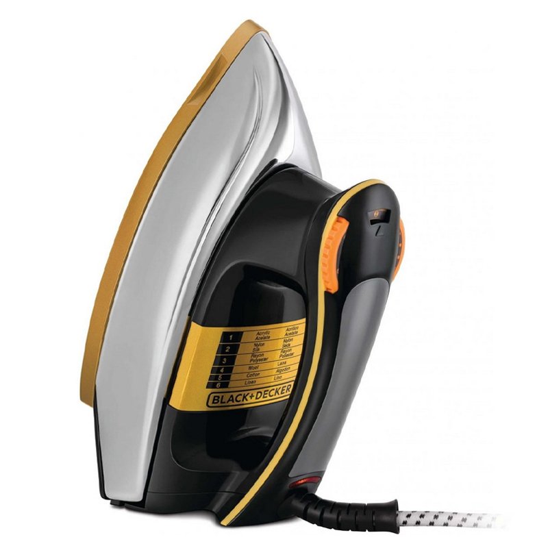 ⁦BLACK+DECKER F550 B5 1200W HEAVY WEIGHT DRY IRON⁩ - الصورة ⁦2⁩