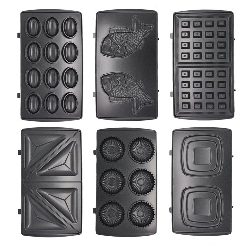 ⁦CLASSY TOUCH 7 IN 1 MULTI SNACK MAKER CT 1880⁩ - الصورة ⁦2⁩