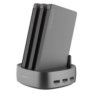 Powerology 8000mah 3 in 1 Power Bank Station
