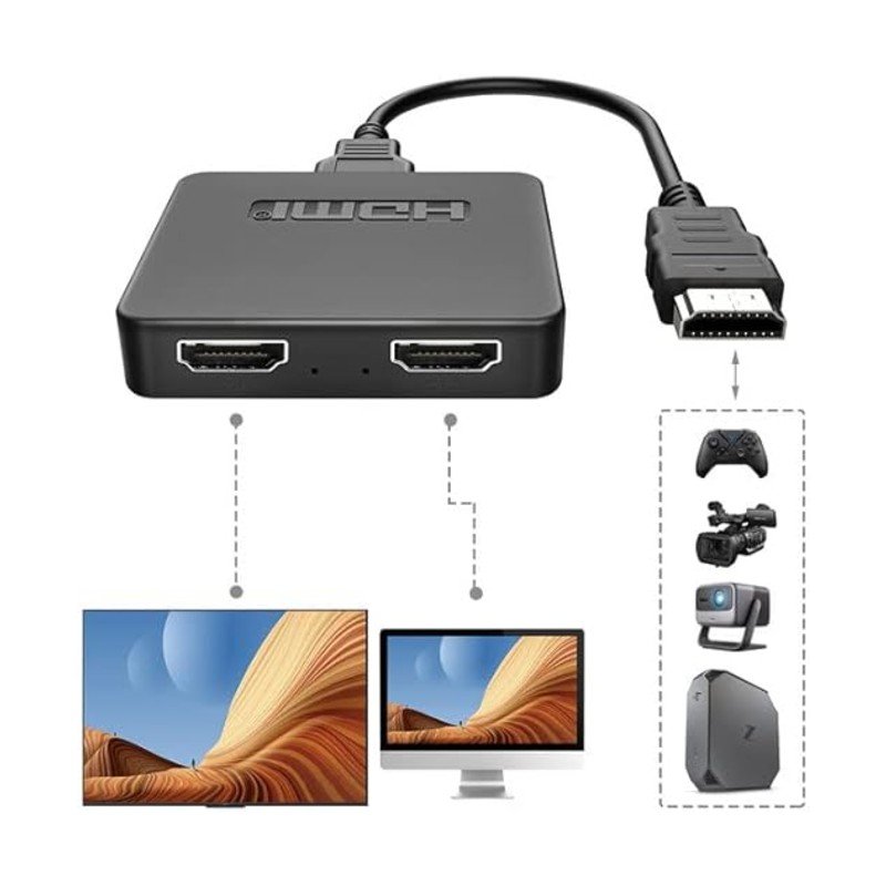 HDMI 1080P 3D SPLITTER VER 1X2