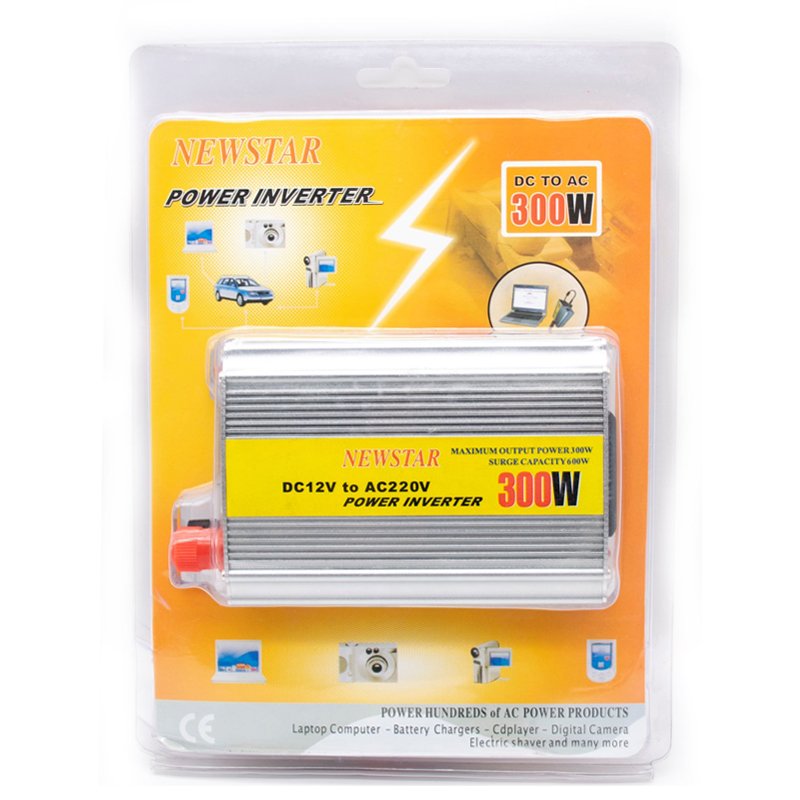 ⁦NEWSTAR 300W DC To AC Power Inverter⁩ - الصورة ⁦2⁩
