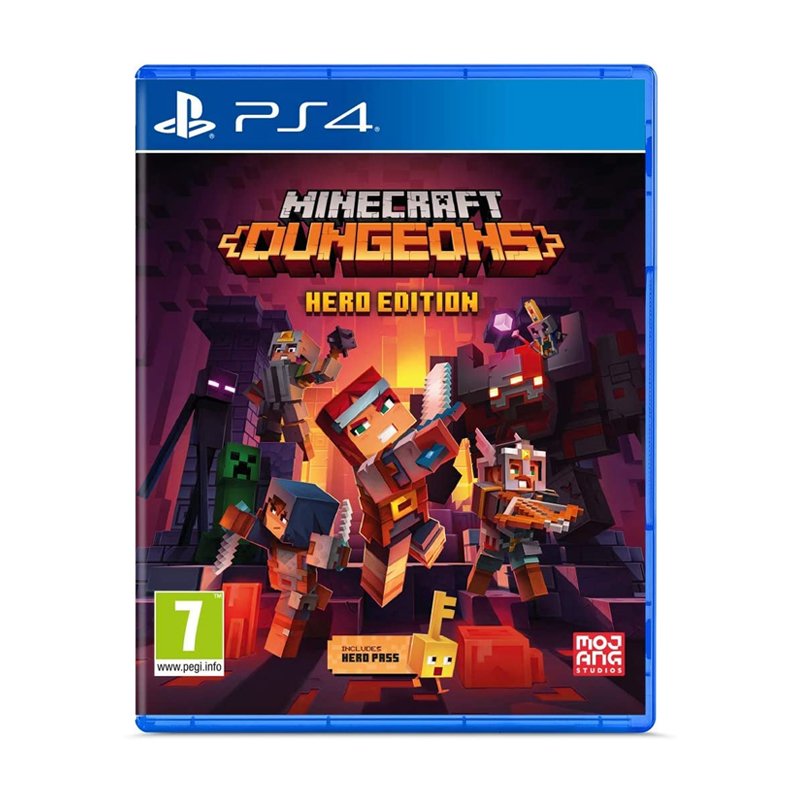 Sony PS4 Minecraft Dungeons Hero Edition Game CD
