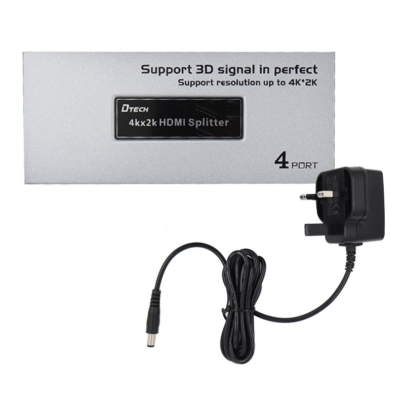 DTECH 4K*2K HDMI SPLITTER 1*4 DT 7144A