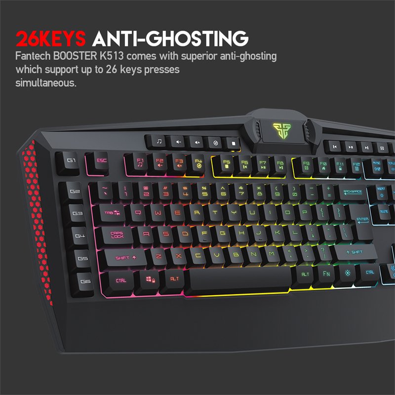 FANTECH K513 Booster RGB Gaming Keyboard - Image 2