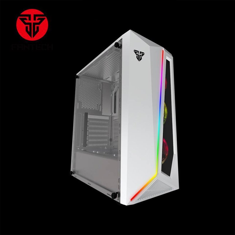 ⁦FANTECH PULSE CG71 WHITE RGB MIDDLE TOWER CASE⁩ - الصورة ⁦3⁩