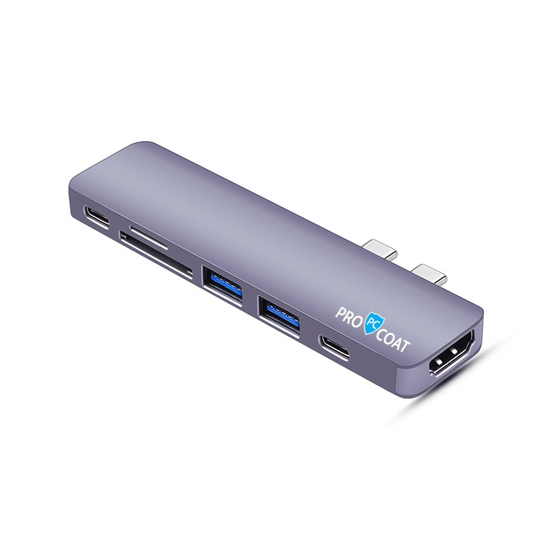 ProCoat 7 IN 2 USB C HUB FOR MAC T08