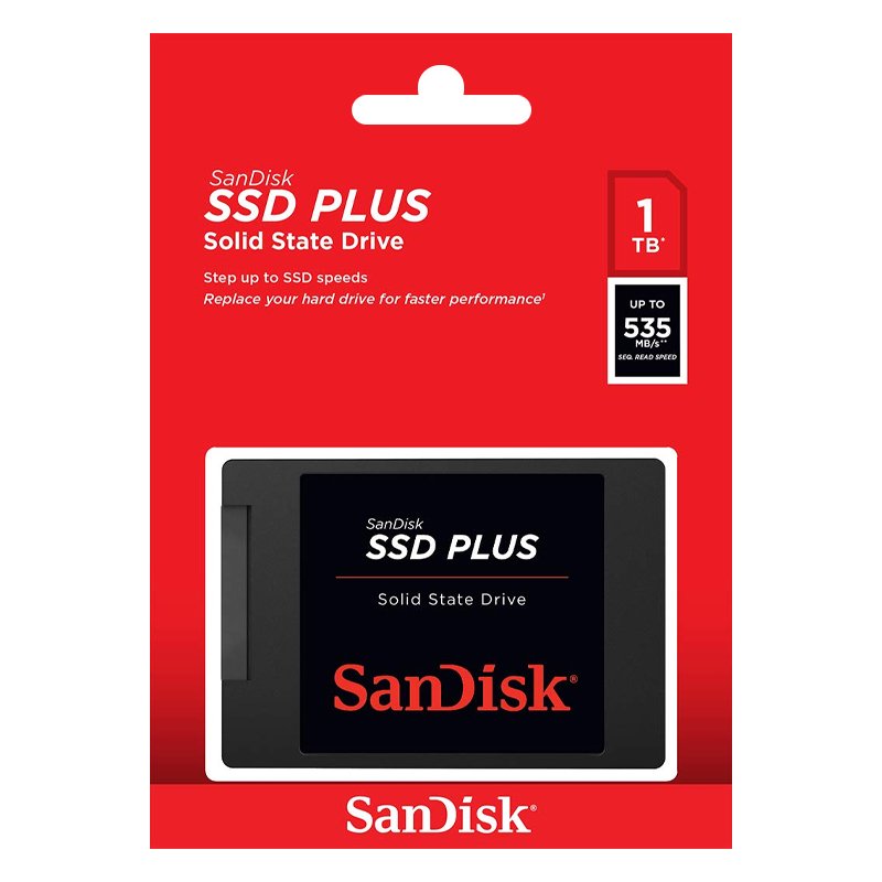 SANDISK 1TB SSD PLUS SOLID STATE DRIVE