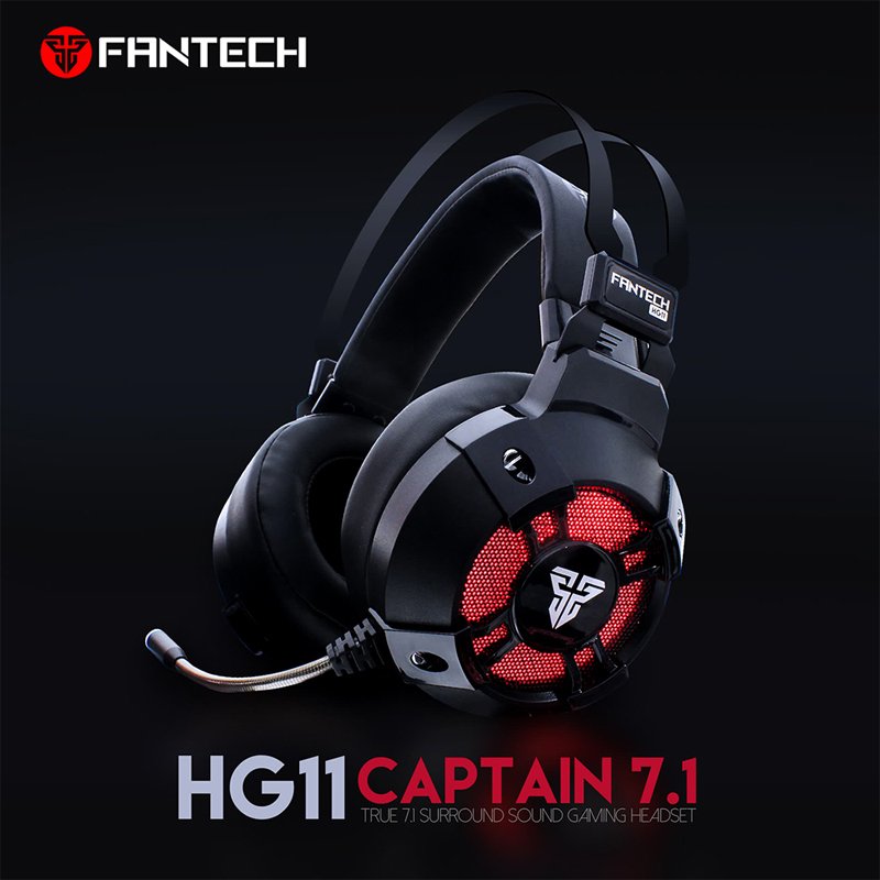 FANTECH HG11 CAPTAIN 7.1 SOUND GAMING HEADSET 