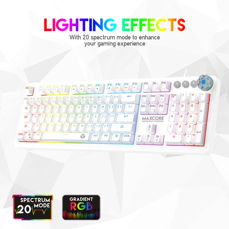FANTECH MK852 MAXCORE SPACE EDITON GAMING KEYBOARD - الصورة 2
