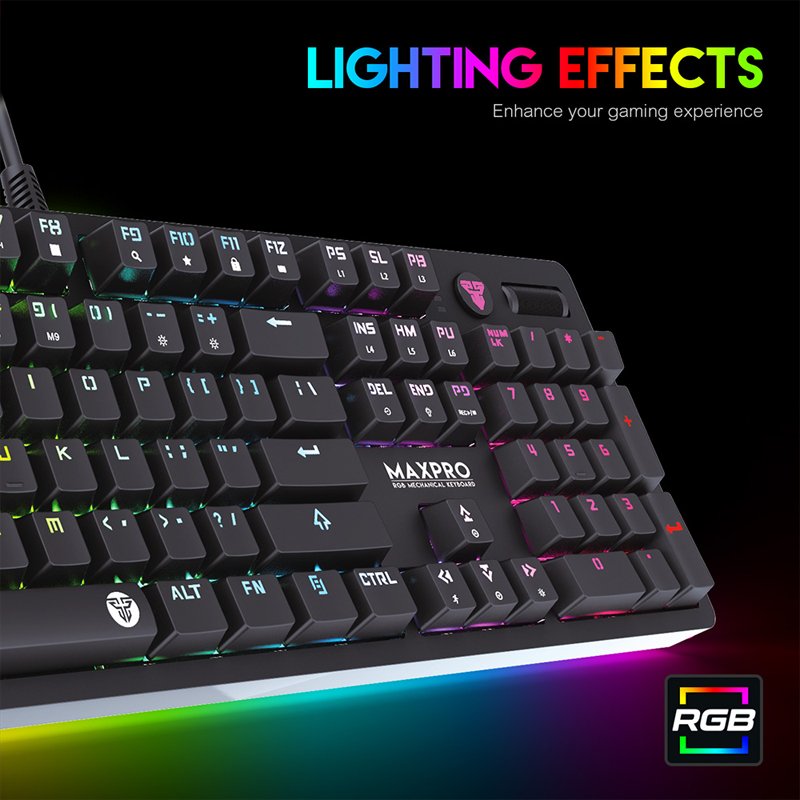 FANTECH MK 851 RGB MAX PRO MECHANICAL KEYBOARD - الصورة 2