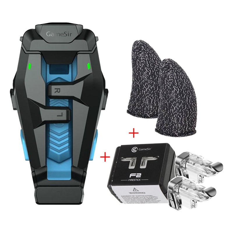 GameSir F4 Gaming Controller+Pubg F2 Joystick Controller+Gaming Finger Sack