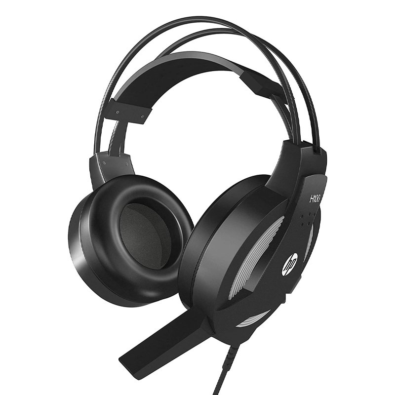 HP Wired Gaming PC Headset Stereo Sound HP H100 Headphone