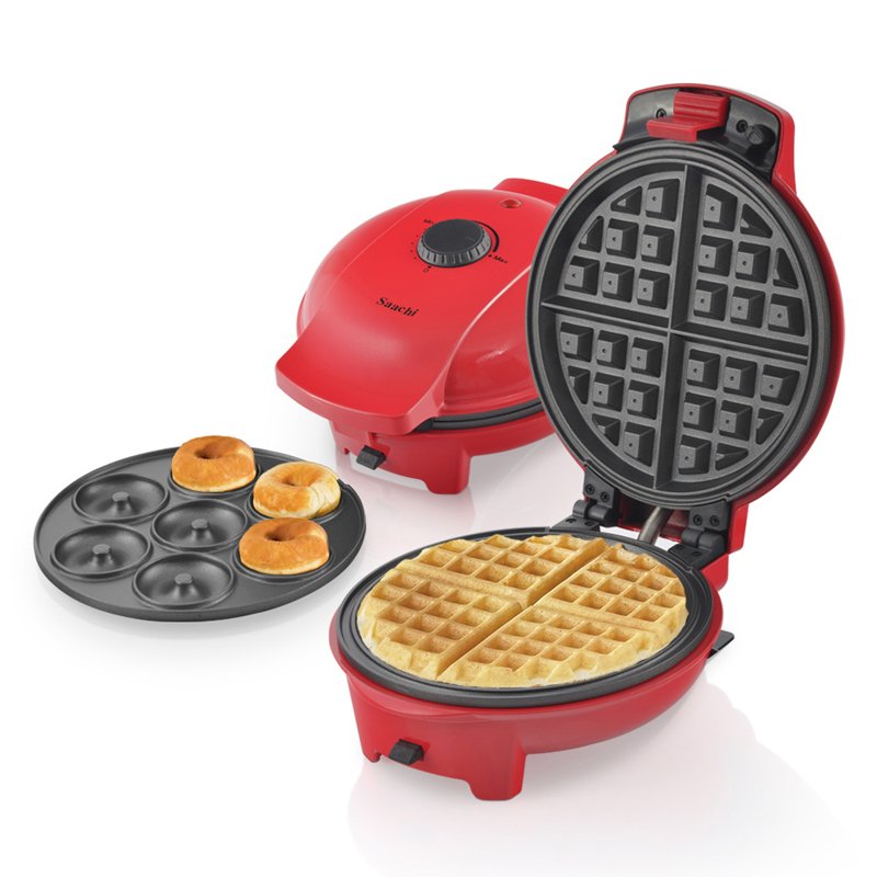 Saachi NL-2M-1545 2in1 Donut/Waffle Maker