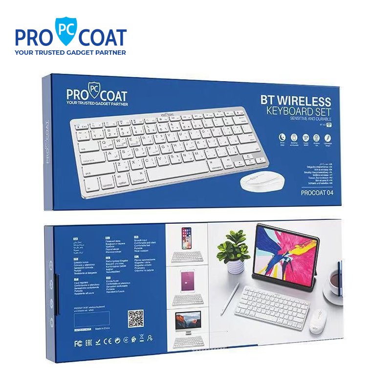ProCoat 04 BT WIRELESS KEYBOARD & MOUSE SET - الصورة 2