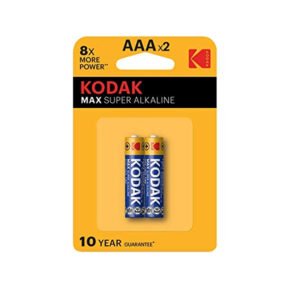 KODAK MAX SUPER ALKALINE AAA 1.5V BATTERY