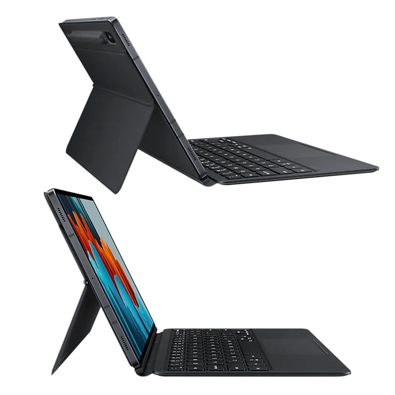 ⁦SAMSUNG T875 Galaxy Tab S7 Book Cover Keyboard⁩ - الصورة ⁦2⁩