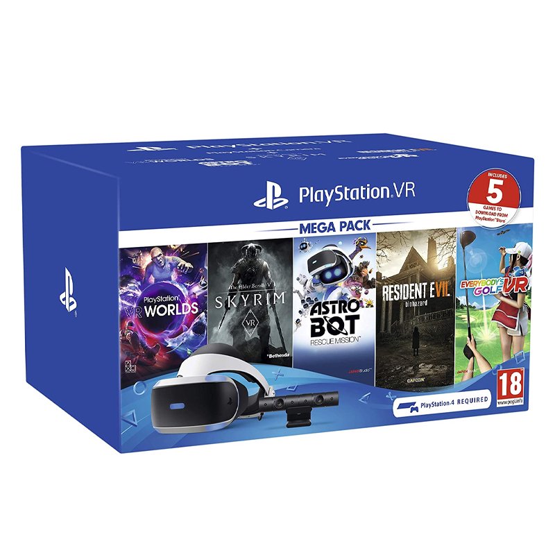 PlayStation VR Mega Pack For PS5/PS4 - Includes 5 Games