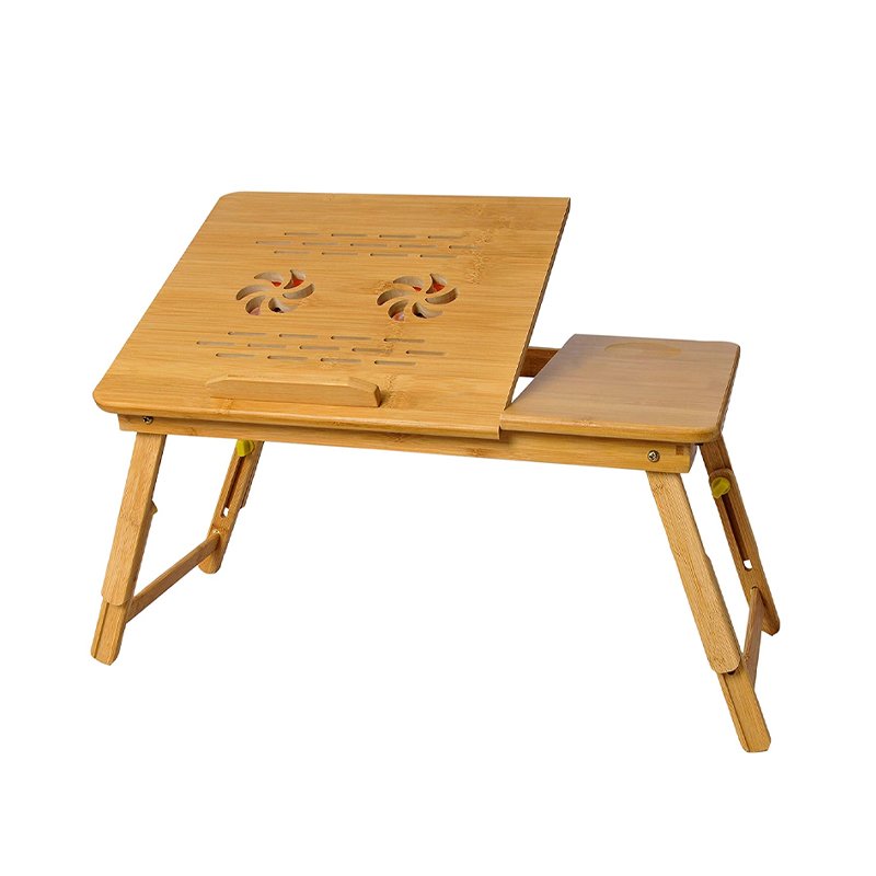 Bamboo Wooden Foldable Laptop Table Small Size