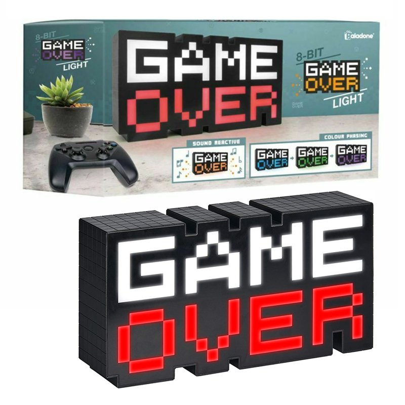 Paladone 8-Bit Game Over Light
