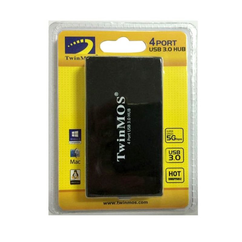 TwinMos EZEE-34S Hub 4 Port 3.0