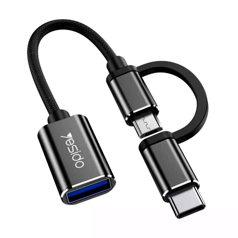 Yesido GS02 2 IN 1 OTG CABLE