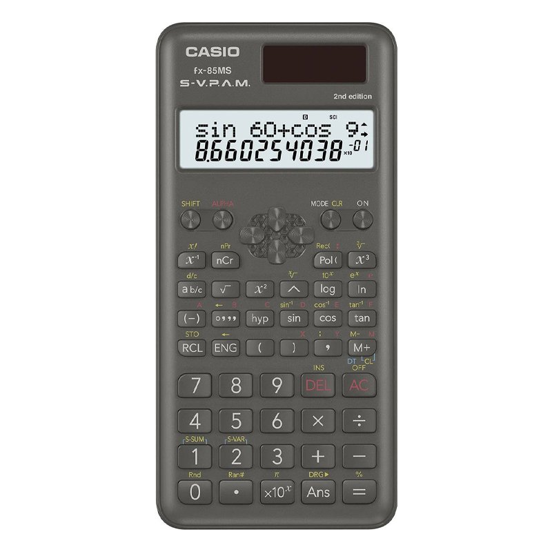 CASIO FX-85MS 2nd EDITION SCIENTIFIC CALCULATOR