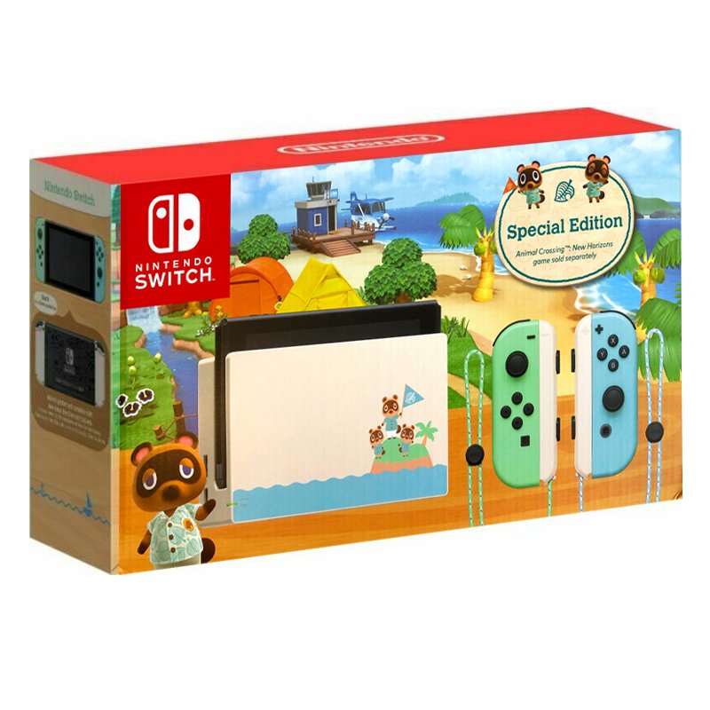 Nintendo Switch HAC-001 Animal Crossing New Horizon Special Edition