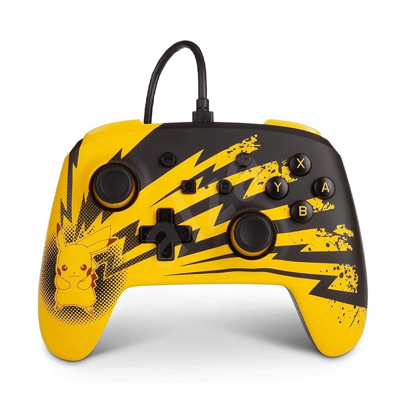 Nintendo Switch PowerA Enhanced Wired Controller Pokémon Pikachu Lightning
