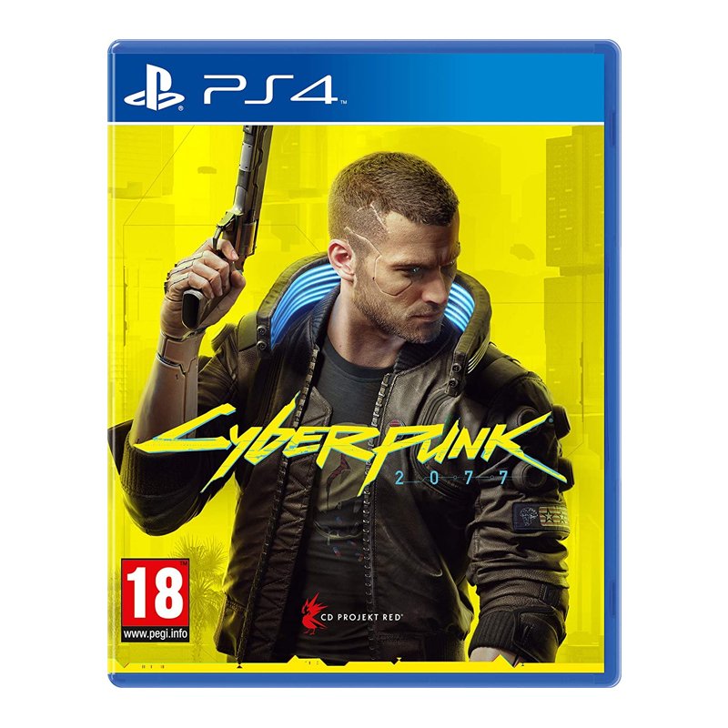 Sony PS4 Cyber Punk 2077 Game CD