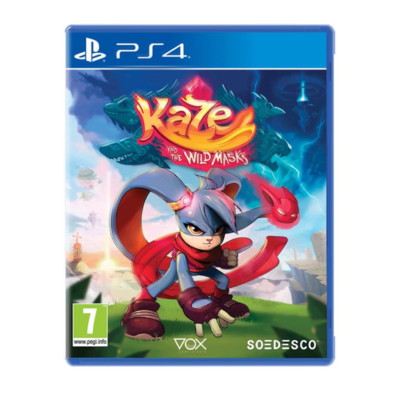 Sony PS4 Kaze and The Wild Masks Game CD
