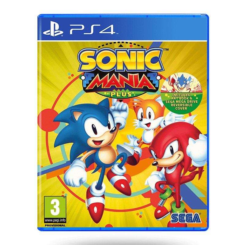 Sony PS4 Sonic Mania Plus Game CD