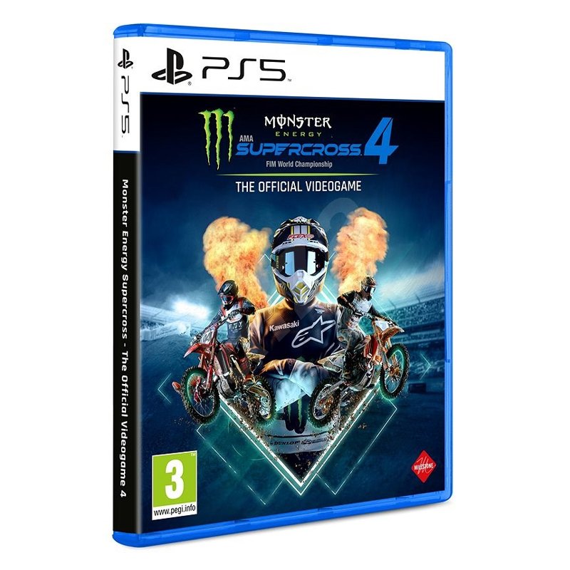 Sony PS5 Monster Energy Supercross 4 Game CD