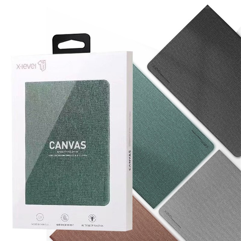X Level Canvas iPad Pro 11 10.9 Inch Leather Case