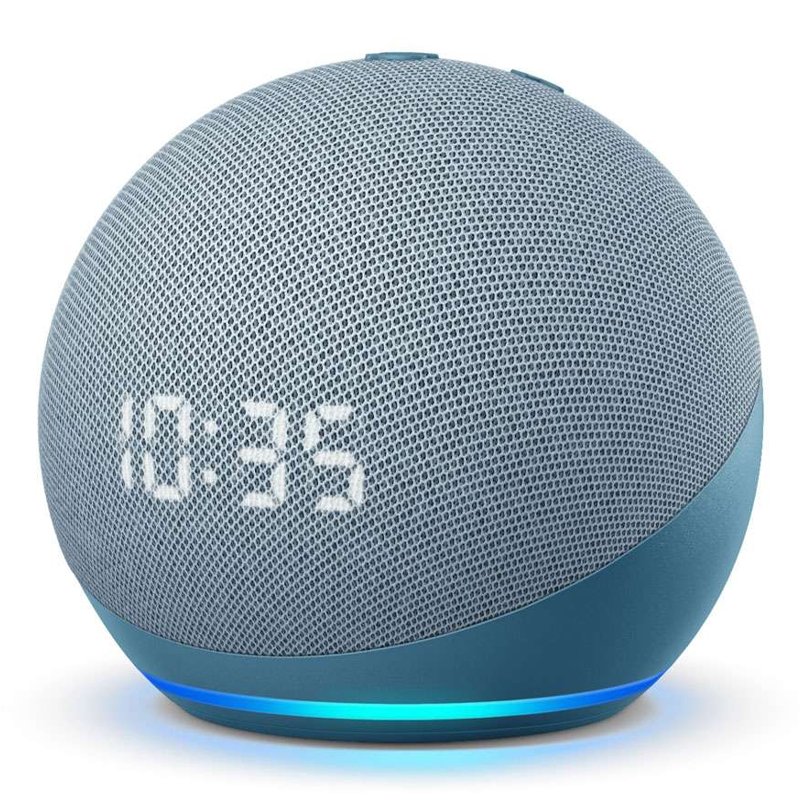 ⁦Amazon Echo Dot (4th Gen) Smart Speaker With Clock And Alexa B7W644⁩ - الصورة ⁦2⁩
