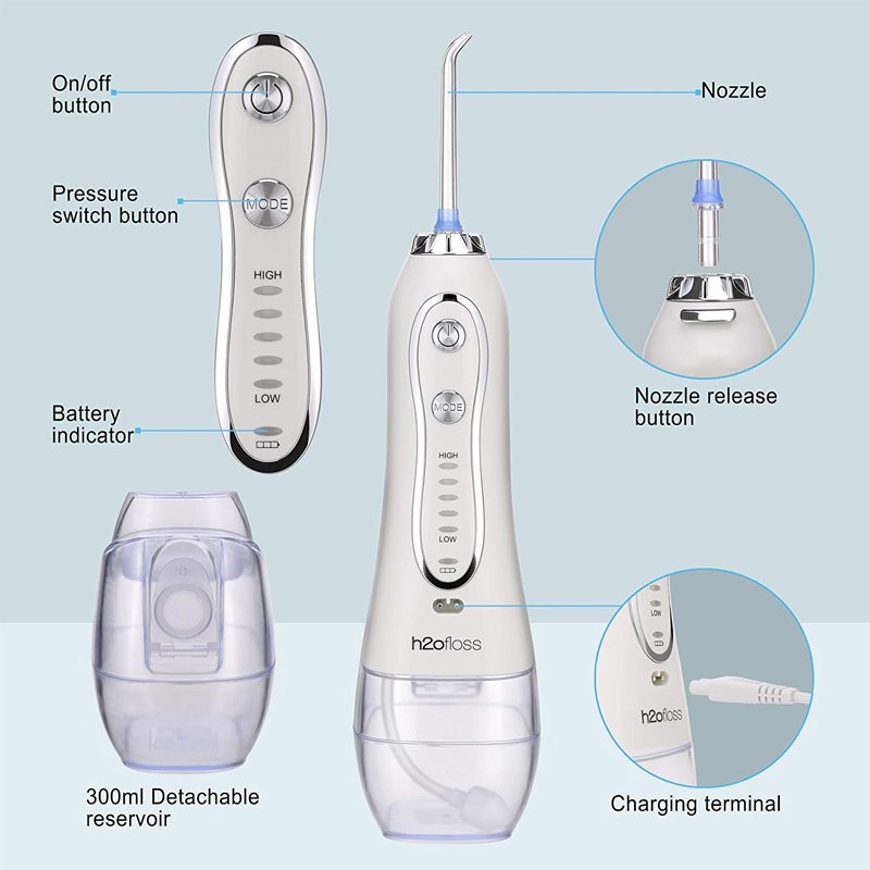 ⁦h2ofloss Cordless Oral Irrigator⁩ - الصورة ⁦3⁩