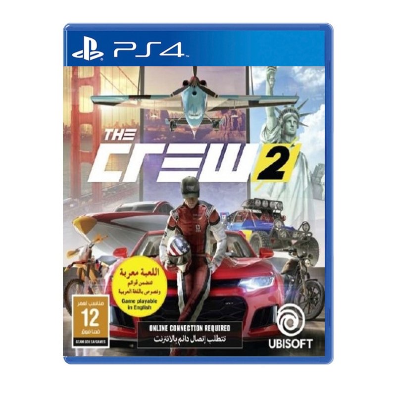 SONY PS4 THE CREW2 GAME CD